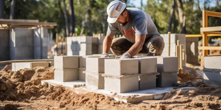 Jak prawidłowo zbudować fundamenty z bloczków betonowych?